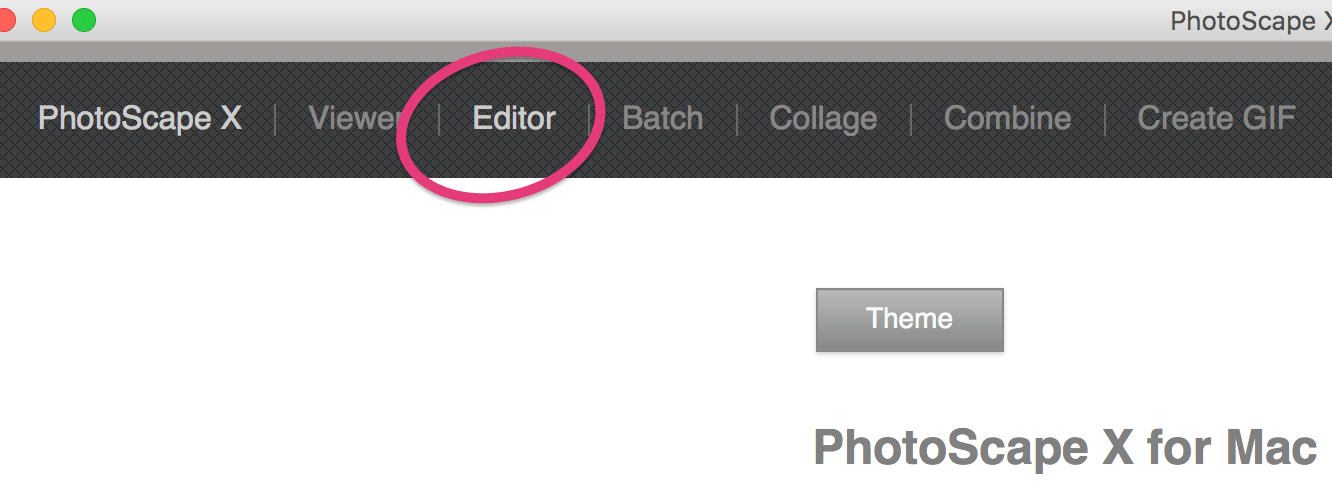 Editor