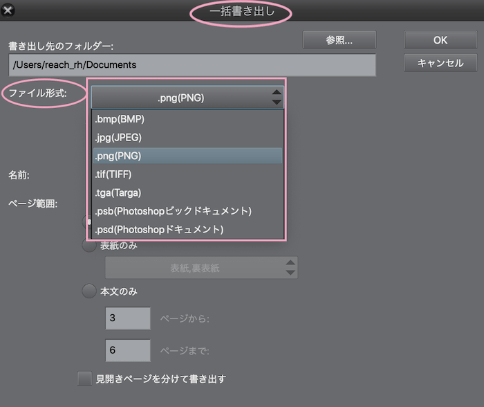 クリスタexで複数ページ一括書き出し 一括印刷 複数ページ管理機能vol 6 Reach Rh Com