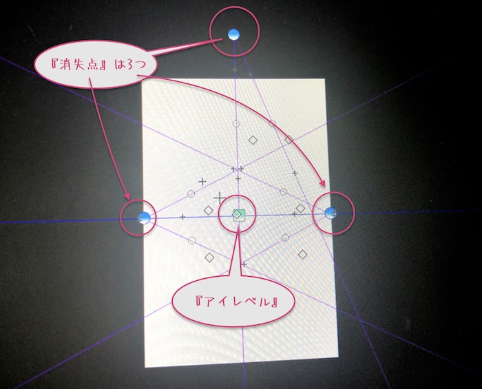 3点透視図_あおり