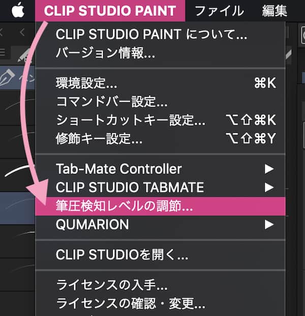 クリスタ Clip Studio での筆圧設定 コツは最小値 最大値 筆圧カーブの把握 Reach Rh Com