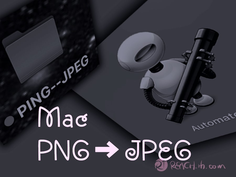 Mac PNGからJPEG変換