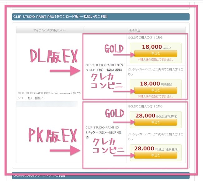 クリスタproからexへアップグレードは優待で 切替方までの全手順 Reach Rh Com
